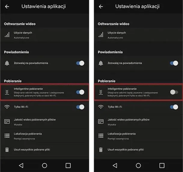 Gdzie aplikacja Netflix pobiera filmy i jak zmienić folder pobierania