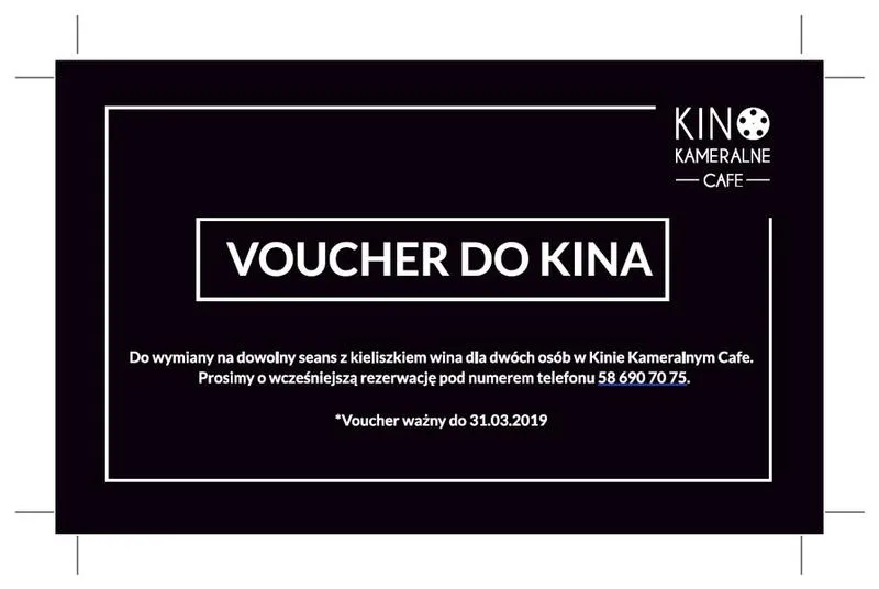Cena vouchera do kina