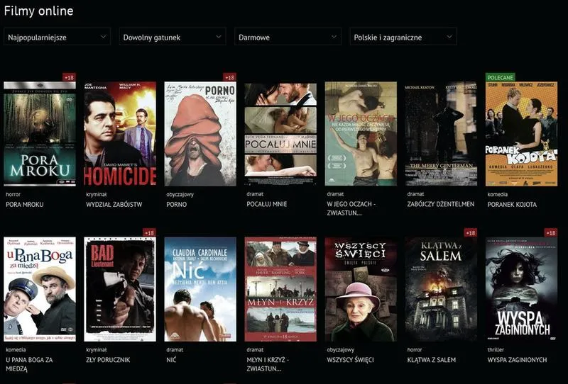Filmy i seriale