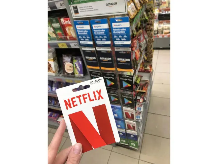 Karty podarunkowe Netflix