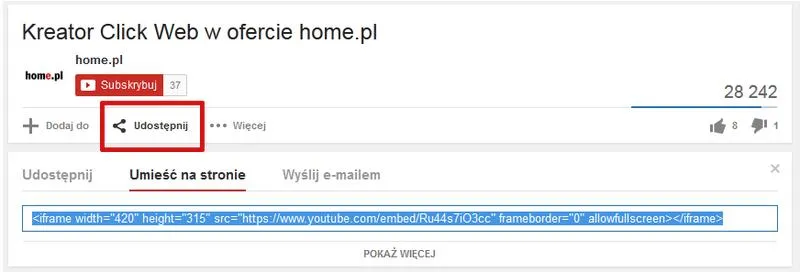 Tworzenie filmów na YouTube